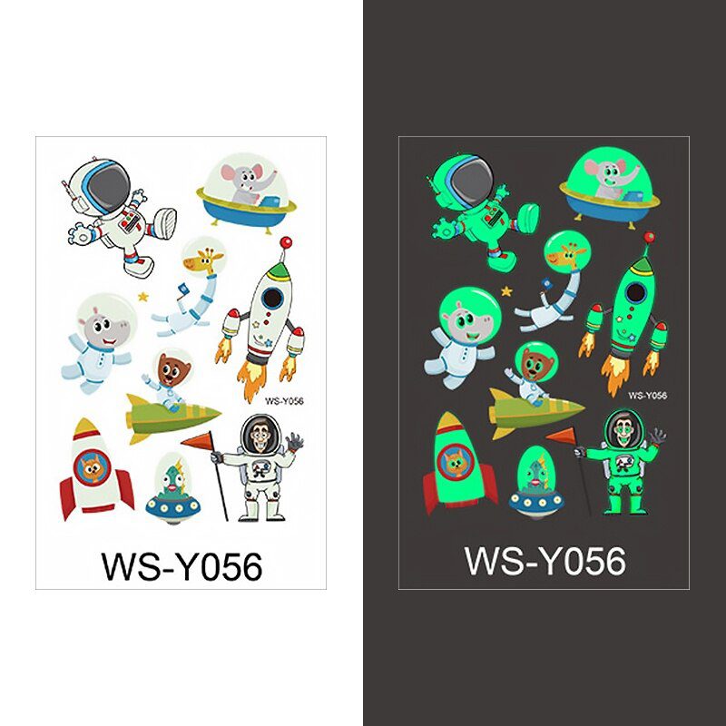 Luminous Tattoo Sticker Children Arm Face Glowing Tattoo Children Body Art Tattoo Dinosaur Pirate Unicorn Mermaid Tattoo Cartoon Luminous Tattoo Sticker Children Arm Face Glowing Tattoo Children Body Art Tattoo Dinosaur Pirate Unicorn Mermaid Tattoo Cartoon