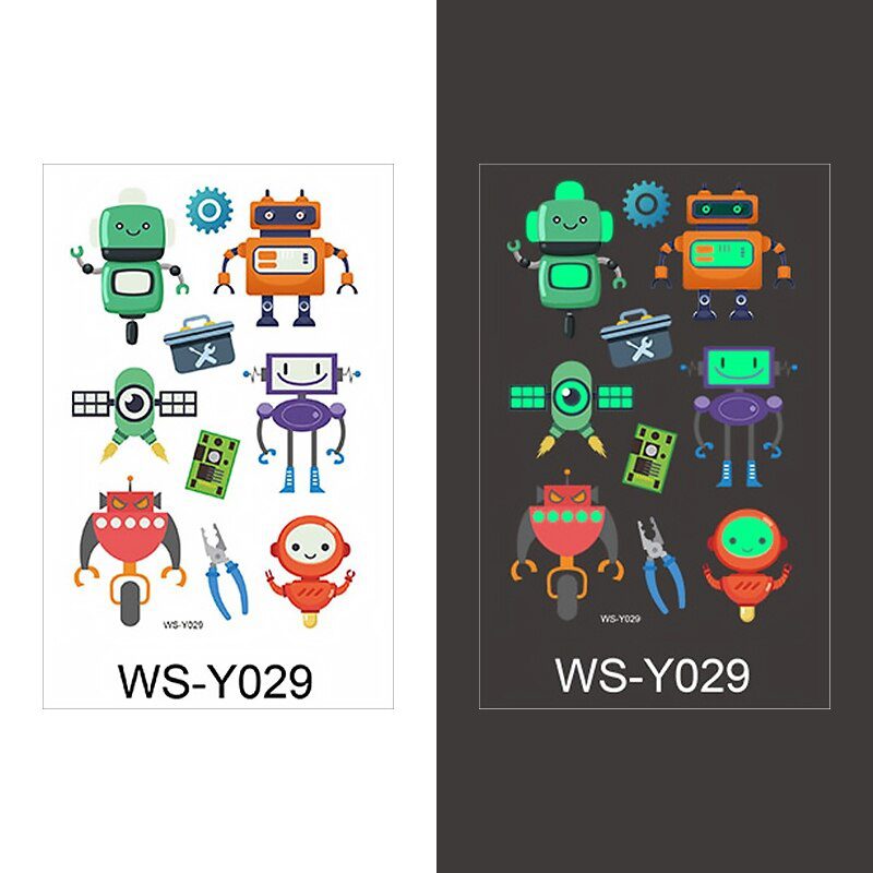 Luminous Tattoo Sticker Children Arm Face Glowing Tattoo Children Body Art Tattoo Dinosaur Pirate Unicorn Mermaid Tattoo Cartoon Luminous Tattoo Sticker Children Arm Face Glowing Tattoo Children Body Art Tattoo Dinosaur Pirate Unicorn Mermaid Tattoo Cartoon