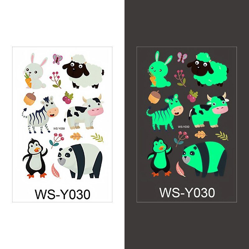 Luminous Tattoo Sticker Children Arm Face Glowing Tattoo Children Body Art Tattoo Dinosaur Pirate Unicorn Mermaid Tattoo Cartoon Luminous Tattoo Sticker Children Arm Face Glowing Tattoo Children Body Art Tattoo Dinosaur Pirate Unicorn Mermaid Tattoo Cartoon