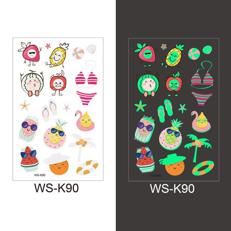 Luminous Tattoo Sticker Children Arm Face Glowing Tattoo Children Body Art Tattoo Dinosaur Pirate Unicorn Mermaid Tattoo Cartoon Luminous Tattoo Sticker Children Arm Face Glowing Tattoo Children Body Art Tattoo Dinosaur Pirate Unicorn Mermaid Tattoo Cartoon