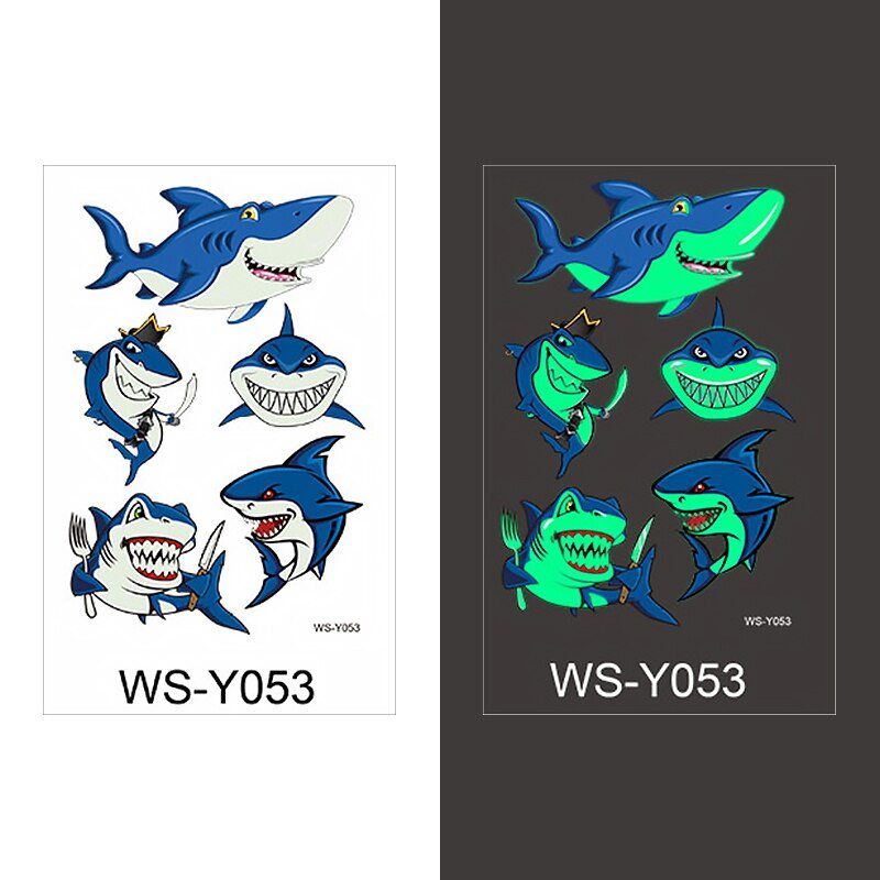 Luminous Tattoo Sticker Children Arm Face Glowing Tattoo Children Body Art Tattoo Dinosaur Pirate Unicorn Mermaid Tattoo Cartoon Luminous Tattoo Sticker Children Arm Face Glowing Tattoo Children Body Art Tattoo Dinosaur Pirate Unicorn Mermaid Tattoo Cartoon