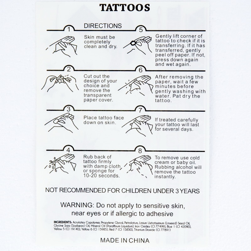 Juice Tatoo Sexy Waterproof Temporary Tattoo Wing Totem on Hand Arm Breast Waist Blue Tattoo Sticker Fake Tattoos for Men Women