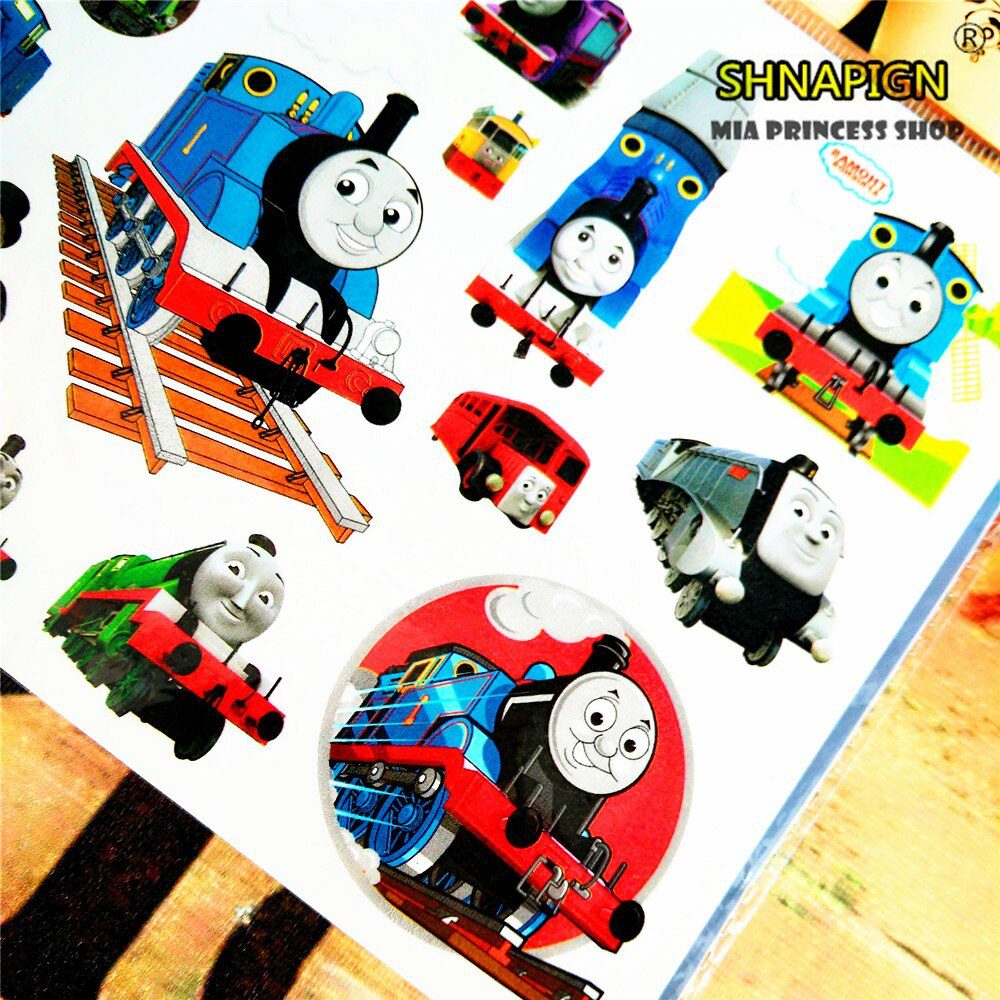 SHNAPIGN Train Thomas Car airplane Child Temporary Tattoo Body Art Flash Tattoo Stickers Waterproof Henna Tatoo Styling Sticker