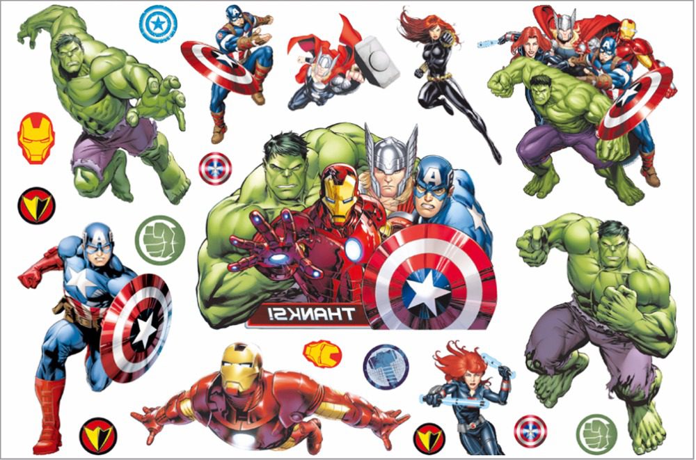 SHNAPIGN Hulk man Children Cartoon Temporary Tattoos Sticker Fashion Summer Style Elsa Waterproof Girls Kids Boys Hot