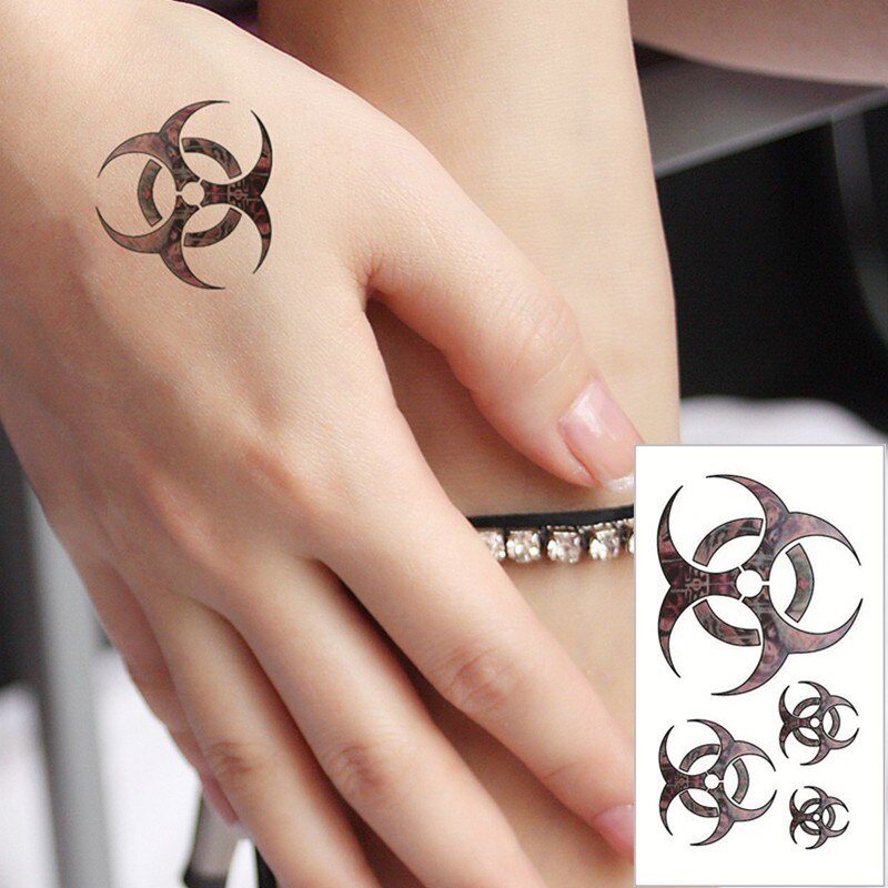 SHNAPIGN Flying round Flash Tattoo Hand Sticker 10.5*6cm Small Waterproof Henna Beauty Temporary Body Sticker Art FREE SHIPPING