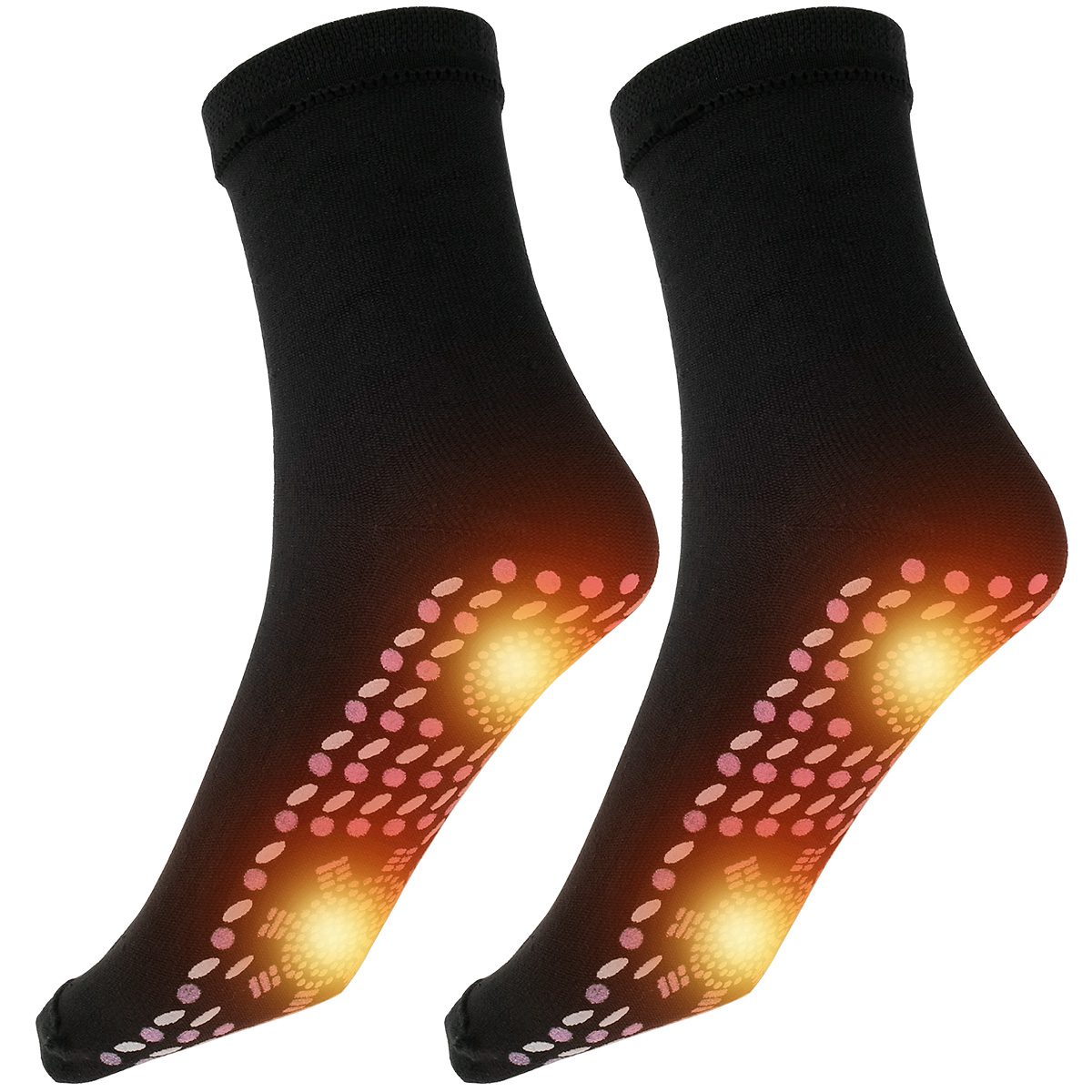 Self-Heating Socks Anti-Fatigue Winter Outdoor Warm Heat Insulated Socks Thermal Socks for Hiking Camping Cycling Skiing