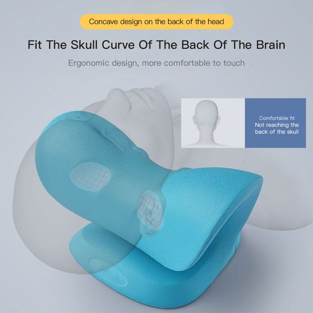 Neck And Shoulder Relaxer Neck Strecher Pillow Relief Traction Therapy Correction Stretching For Pain Relief Cervical Spine