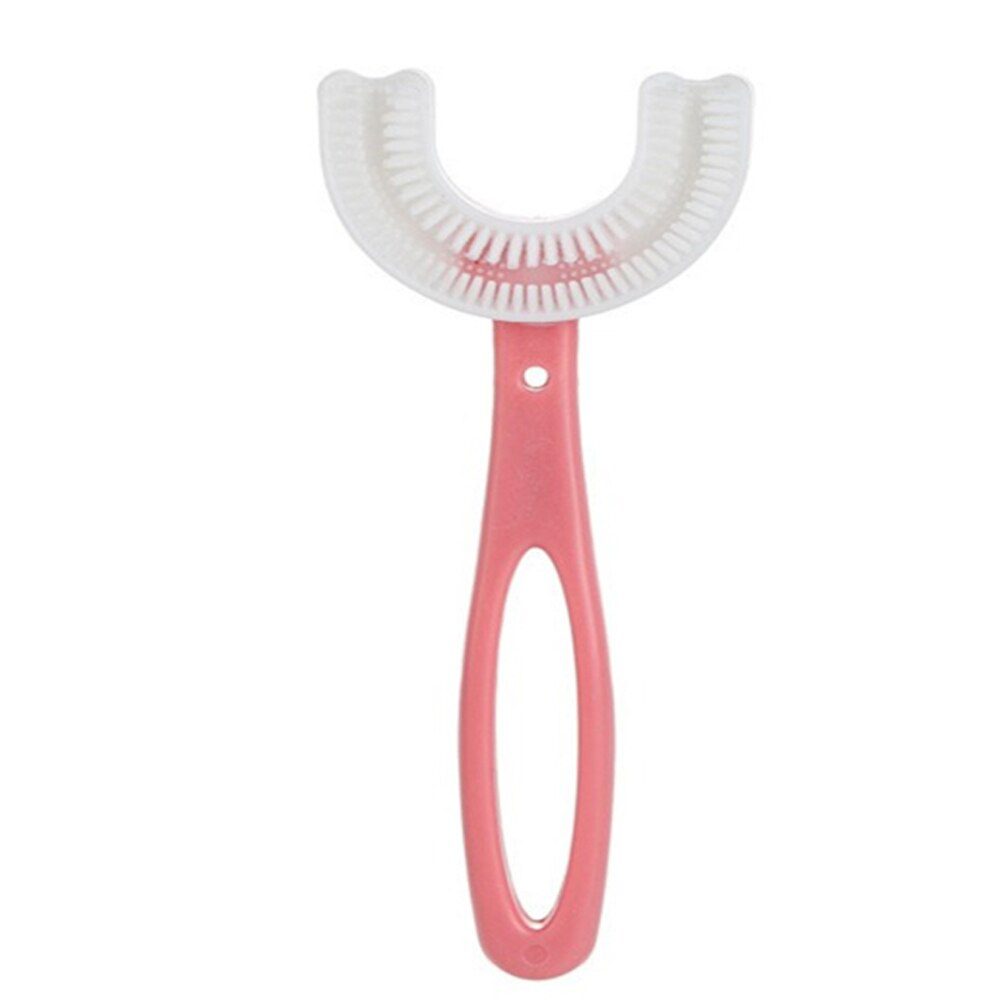 Toothbrush Children 360 Degree U-shaped Child Toothbrush Teethers Brush Silicone Kids Teeth Oral Care Cleaning