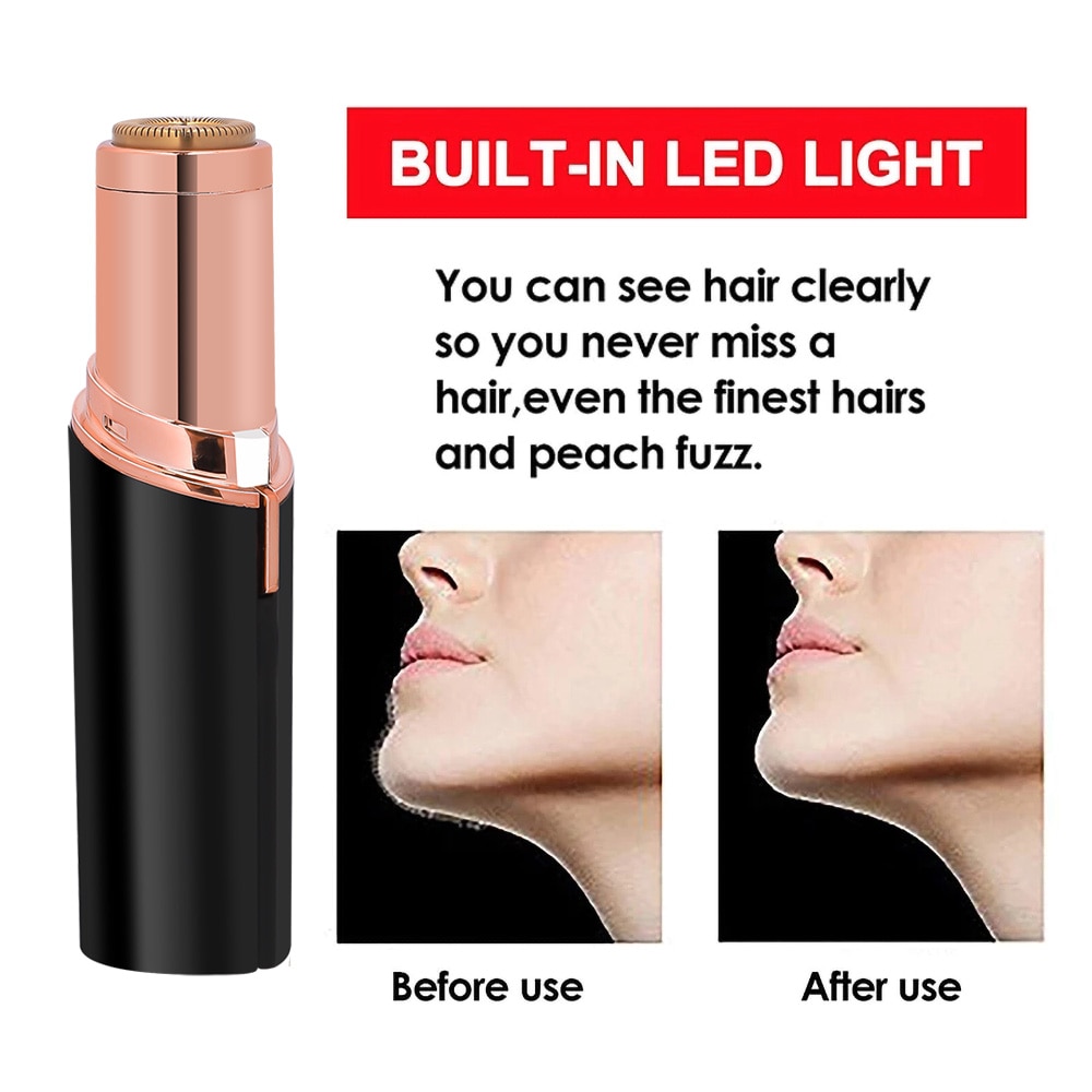 Mini Body Facial Electric Hair Remover Lipstick Shape Painless Safety Neck Leg Hair Remover Tool Body Epilator VIP Link