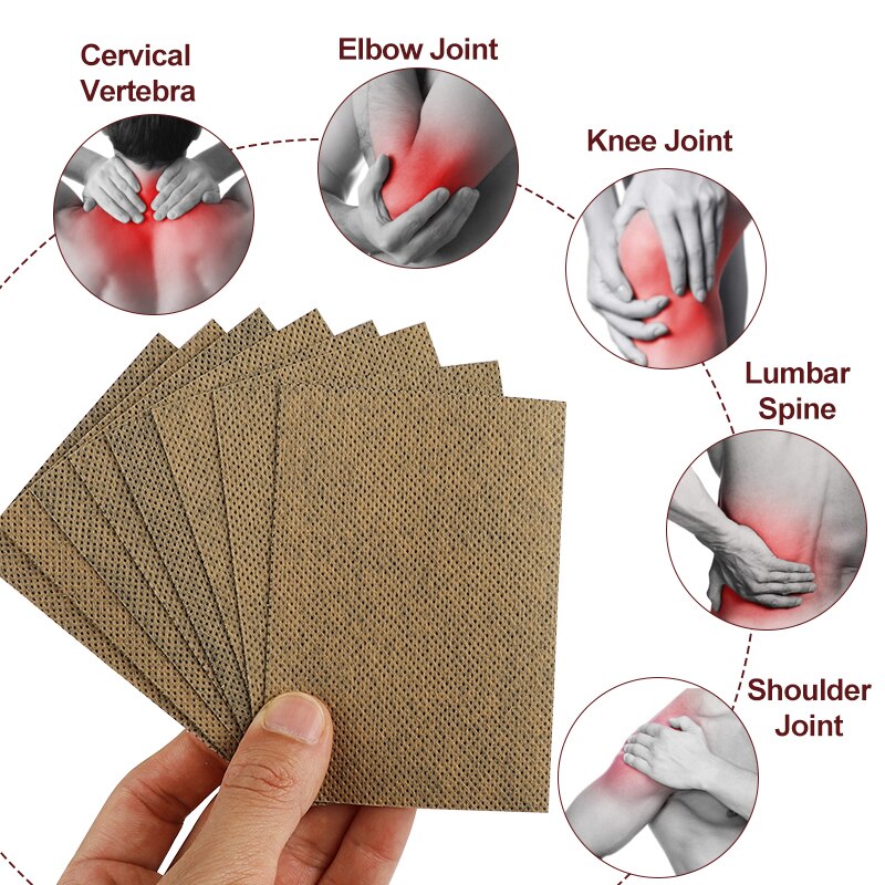 8Pcs Tiger Balm Plaster Hot Back Pain Patch Creatine Muscle Pains and Articular Arthritis Joint Knee Medical Plaster Health Care