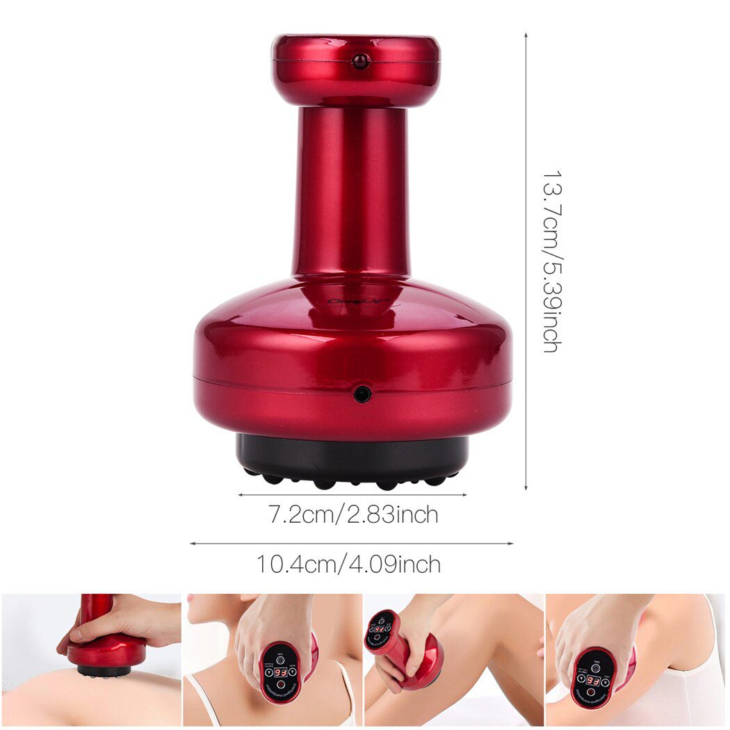CkeyIN Body Shaping Massager Electric Heat Cupping Gua Sha Scrapping Massage Negative Pressure Back Detoxification Rechargeable CkeyIN Body Shaping Massager Electric Heat Cupping Gua Sha Scrapping Massage Negative Pressure Back Detoxification Rechargeable