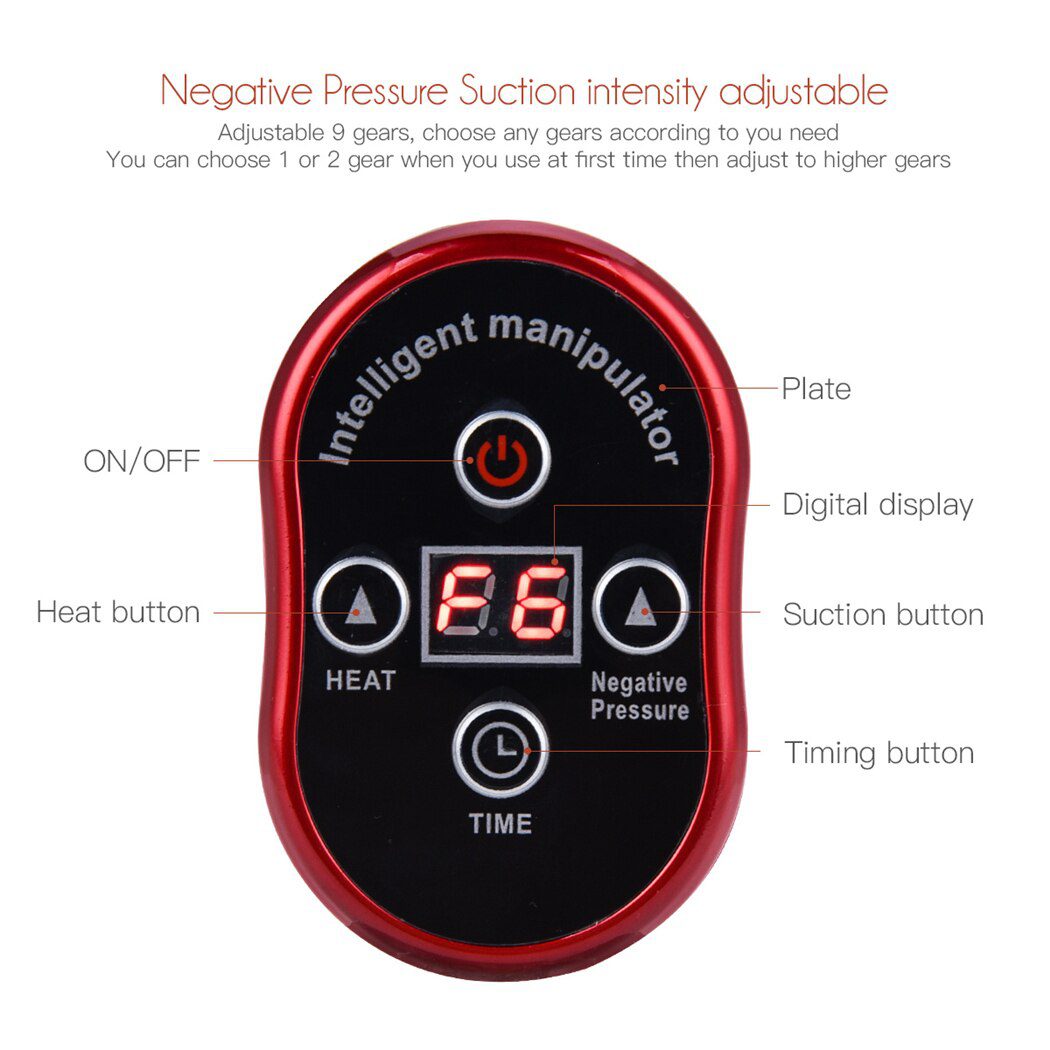 CkeyIN Body Shaping Massager Electric Heat Cupping Gua Sha Scrapping Massage Negative Pressure Back Detoxification Rechargeable CkeyIN Body Shaping Massager Electric Heat Cupping Gua Sha Scrapping Massage Negative Pressure Back Detoxification Rechargeable