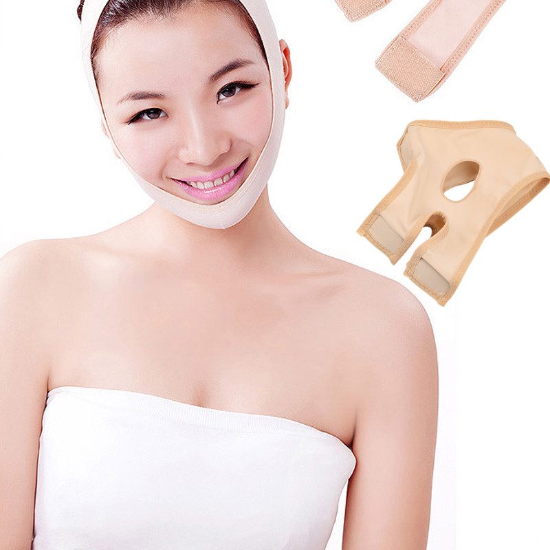 Delicate Facial Thin Face Mask Slimming Bandage Skin Care Belt Shape And Lift Reduce Double Chin Face Mask Face Thining Band