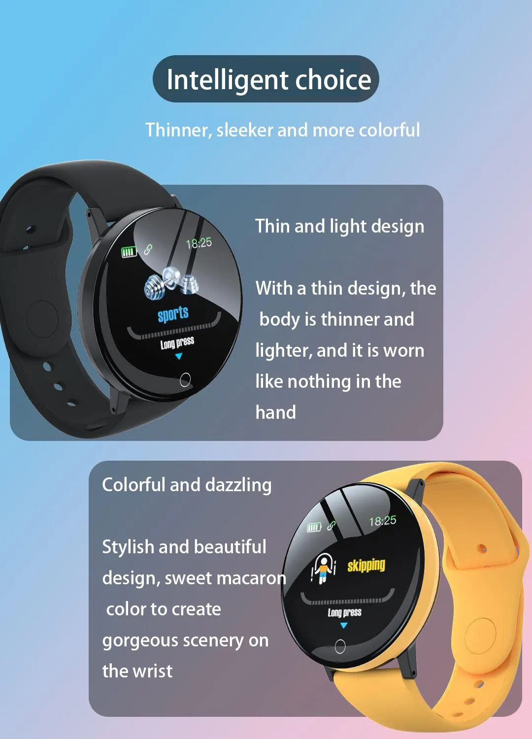 B41 Real Stepcount Smart Watch Multi Function Step Connected Smart Watch For Men And Women Suitable For And Android