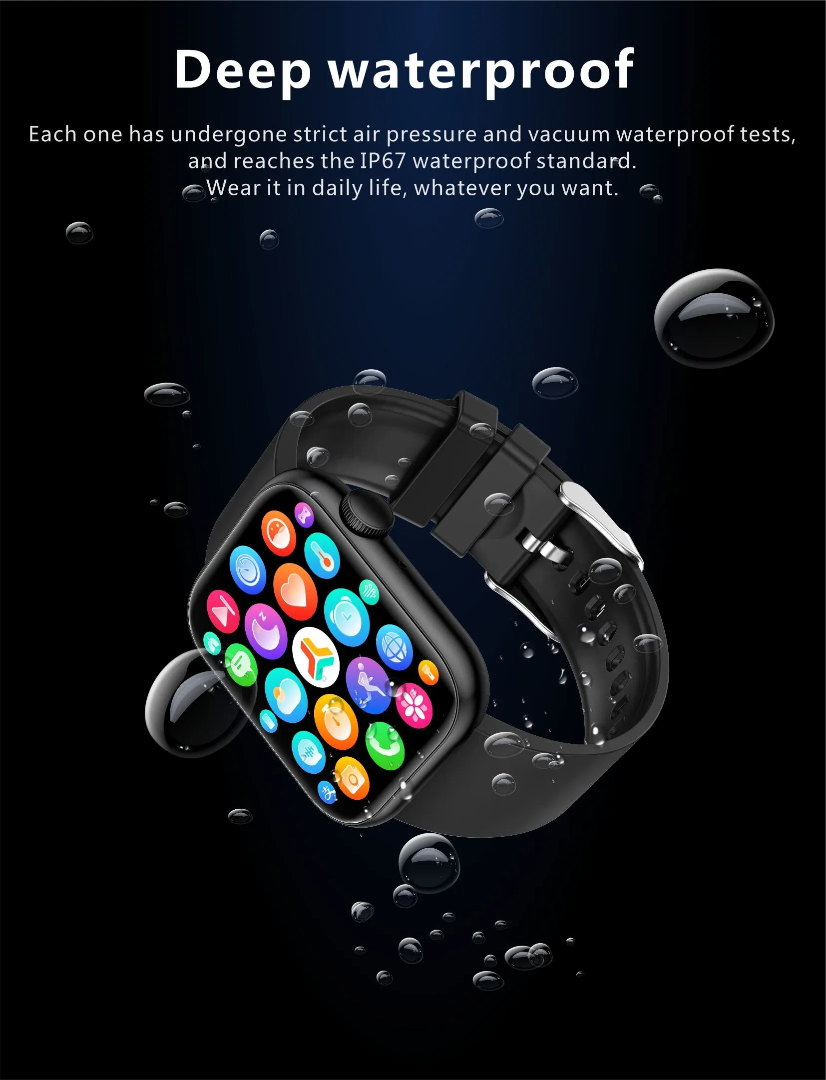 LIGE Smart Watch For Women Full Touch Screen Bluetooth Call Waterproof Watches Sport Fitness Tracker Smartwatch Lady Reloj Mujer