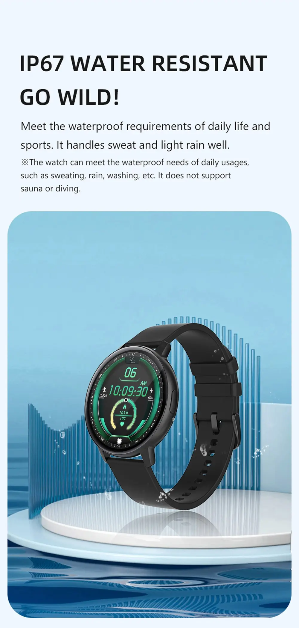 COLMI I31 Smartwatch 1.43 Inch AMOLED Screen 100 Sports Modes 7 Day Battery Life Always On Display Smart Watch Men Women
