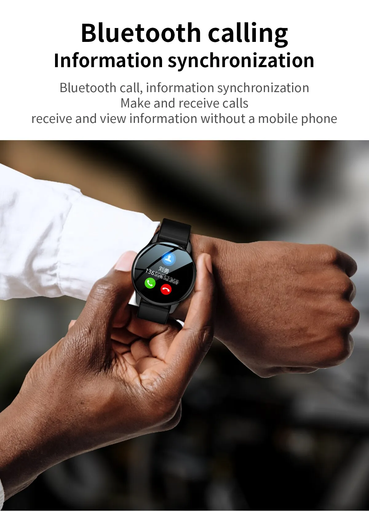 LIGE Men Smart Watch Women Heart Rate Blood Pressure Monitoring Bluetooth Call Smart Watches Men IP67 Waterproof Men Smartwatch