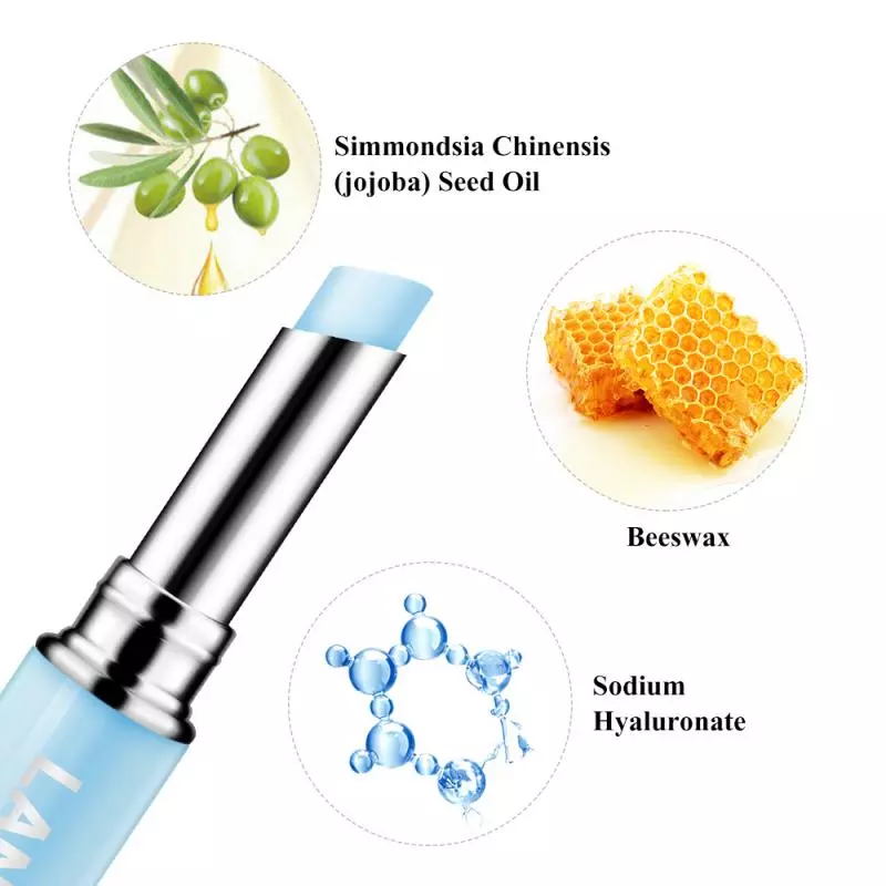 LANBENA Hyaluronic Acid Lip Balm Lip Plumper Lips Moisturizing Reduce Fine Lines Relieve Dryness Protection Lip