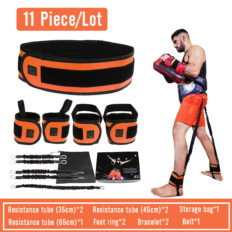 Professional Fighting Training Belt Men Women Resistance Belt Rope Fitness Exercise Elastic Bands Gym Workout Boxing Equipment Professional Fighting Training Belt Men Women Resistance Belt Rope Fitness Exercise Elastic Bands Gym Workout Boxing Equipment