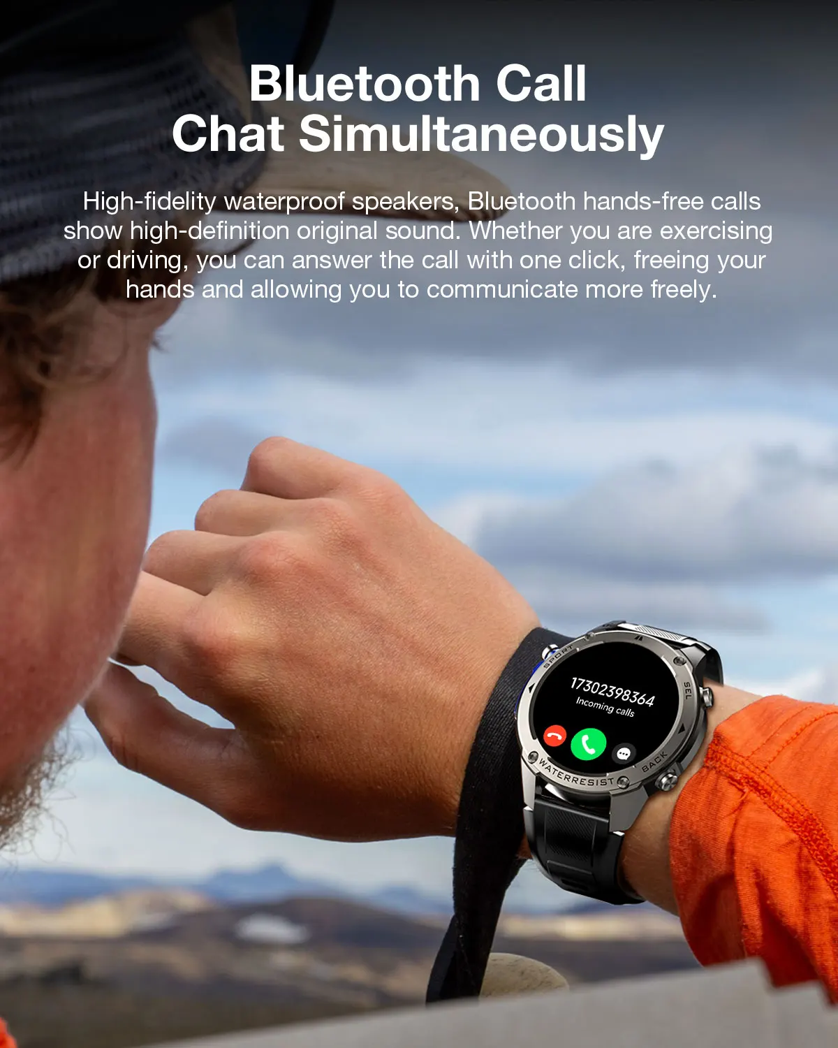 BlitzWolf BW-Voyager1 1.43 inch AMOLED Double Straps Compass & Barometer 10ATM Waterproof bluetooth Call Heart Rate Smart Watch BlitzWolf BW-Voyager1 1.43 inch AMOLED Double Straps Compass & Barometer 10ATM Waterproof bluetooth Call Heart Rate Smart Watch
