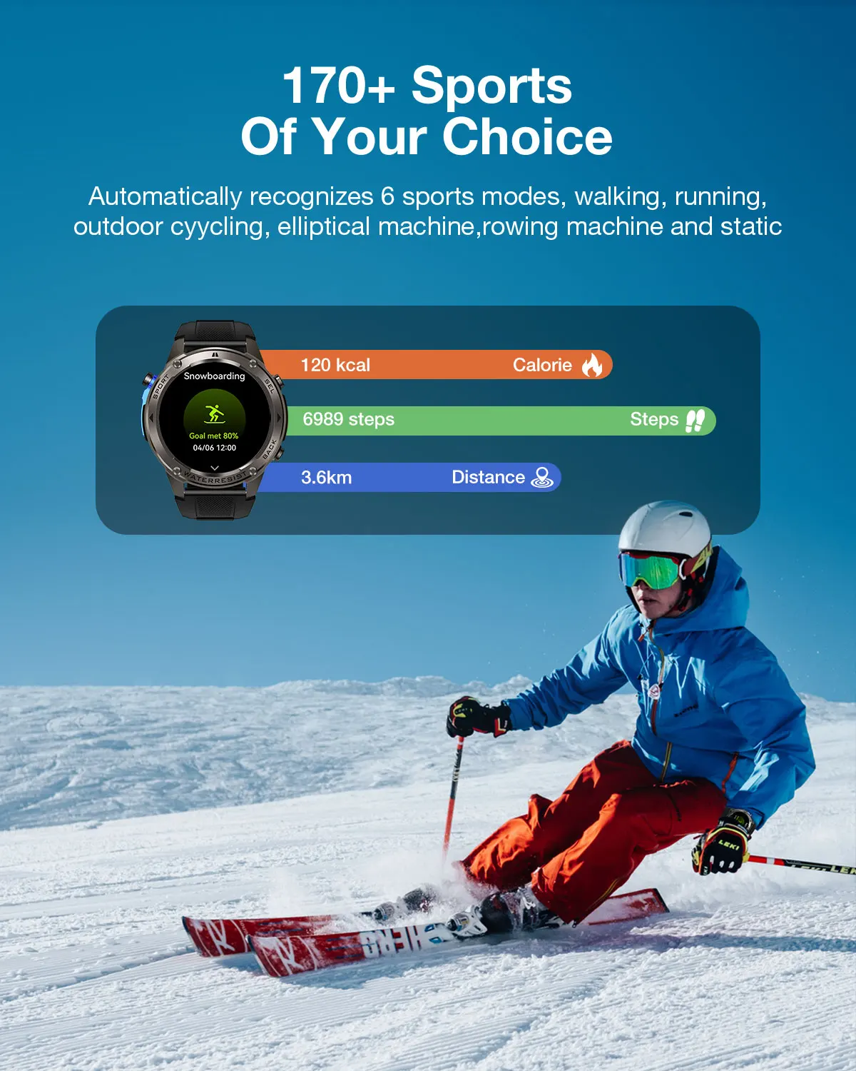 BlitzWolf BW-Voyager1 1.43 inch AMOLED Double Straps Compass & Barometer 10ATM Waterproof bluetooth Call Heart Rate Smart Watch BlitzWolf BW-Voyager1 1.43 inch AMOLED Double Straps Compass & Barometer 10ATM Waterproof bluetooth Call Heart Rate Smart Watch