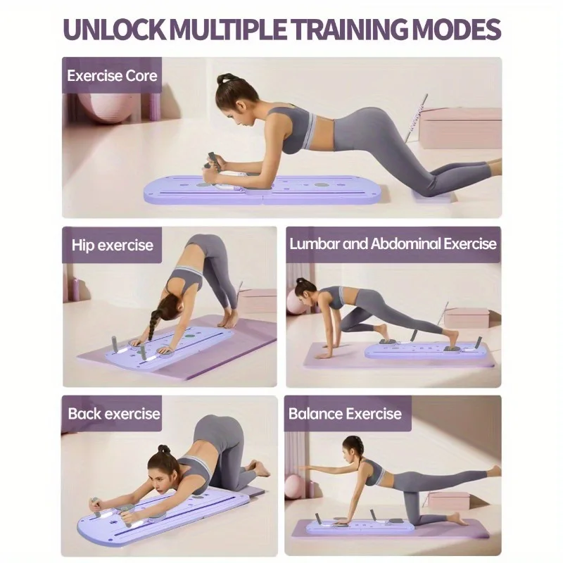 2025 Autumn New Cross-Border Yoga Fitness Multi-Functional Folding Board PE Material Fitness Equipment Exercise Yoga Mat