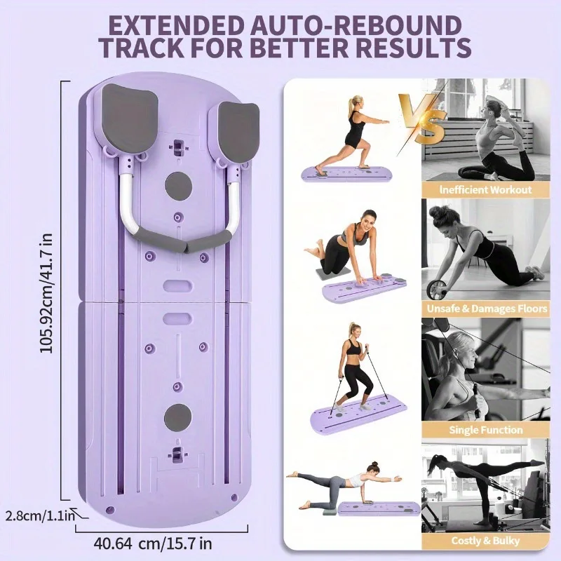 2025 Autumn New Cross-Border Yoga Fitness Multi-Functional Folding Board PE Material Fitness Equipment Exercise Yoga Mat